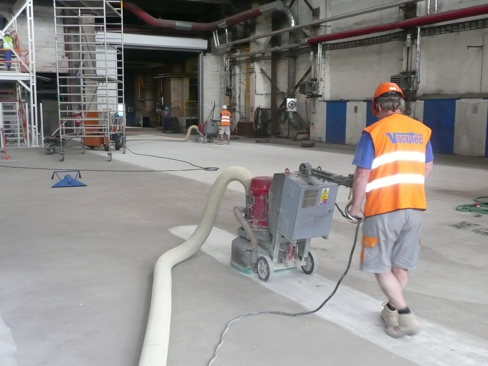 Broušení betonu a&nbsp;dalších povrchů